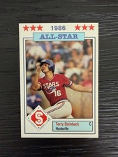 1986 Southern League All-Stars #10 Terry Steinbach ROOKIE