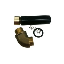 Kerbl Zamienny zestaw zaworów rurowych, w tym zawór rurowy, sprężyna i kolan