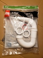 Oatey 1-1/4 in. P-Trap Plastic Kitchen Bathroom Water Pipe 1 1/4"