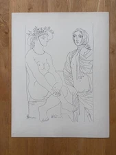 Original Pablo Picasso Lithograph from 1956 First Edition Suite Vollard - 79/100