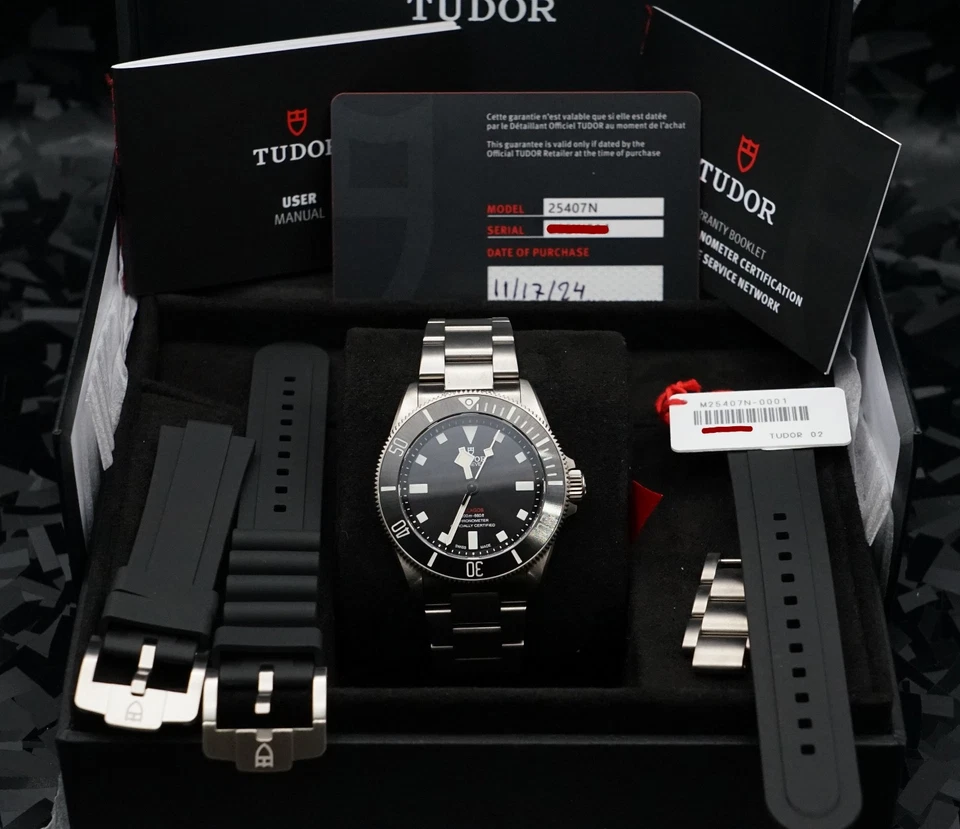 Relógio Tudor Pelagos 39mm 25407N titânio - CONJUNTO COMPLETO - Imagem 3 de 4
