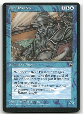 Reef Pirates #36 (LP) Homelands HML Magic MTG