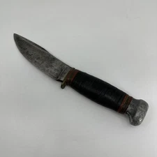 RARE VINTAGE MARBLE'S FIXED BLADE WOODCRAFT KNIFE GLADSTONE