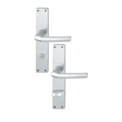 Hoppe Langschildgarnitur Birm.1117/202SP Alu.F1 SK/OL 78mm DIN L/R 2534014