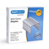 Rapesco 1238 923/12Mm, Typ 23 Verzinkte Heftklammern, 1000 StüCk