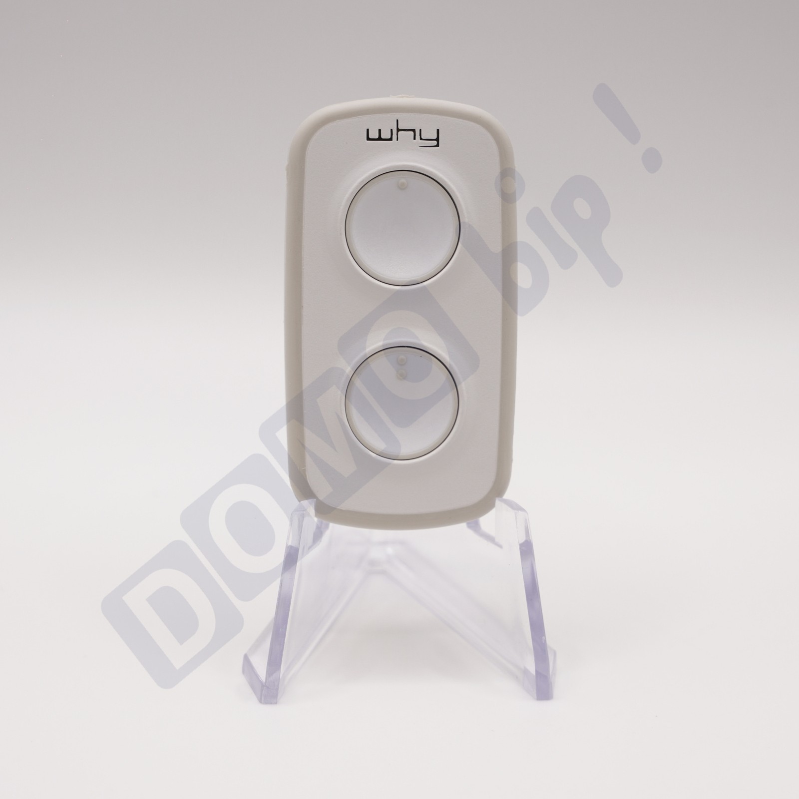 Télécommande compatible MHOUSE TX3 Why Evo Noa Mini grise pour automatisme de garage