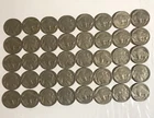 🦬 40 NO DATE 5c biSON 🍀 FULL ROLL dateLeSS FORTY Buffalo WARLORd Nickels a🇺🇸