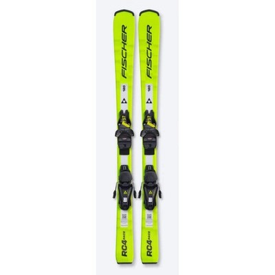 2026 Fischer RC4 Race Jr Skis w/ FJ4 Bindings