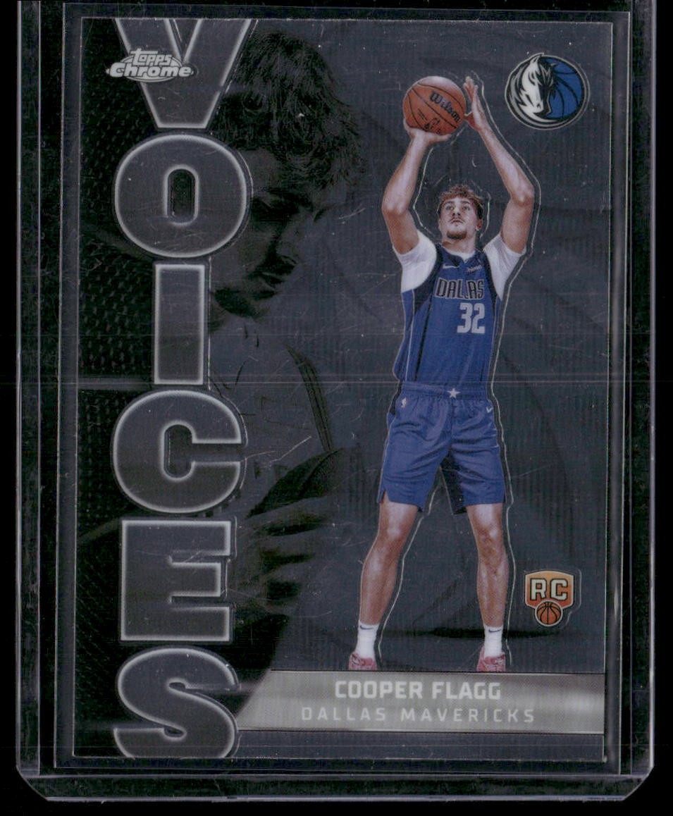 2025-26 Topps Chrome #VS-6 Cooper Flagg Voices