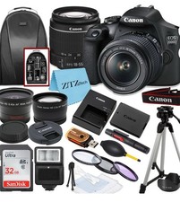 canon eos 2000d rebel t7 dslr camera