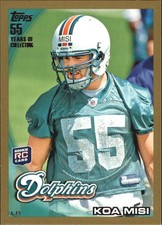 2010 Topps Gold #33 Koa Misi /2010 - FB