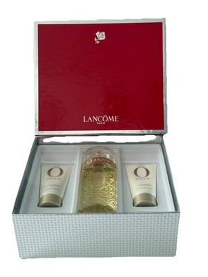 O D'Azur by Lancome 2.5oz EDT+1.7oz B/L+1.7oz S /Gel NIB WOMEN RARE