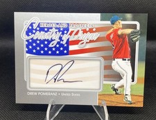 2011 Drew Pomeranz Auto Heroes & Prospects, Country of Origin; ONLY 40 MADE!
