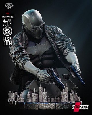 3D gedruckt 16K B3DSERK - Red Hood Büste DC Comics Fan Made 1/4 Scale