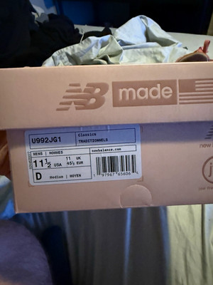 New Balance 992 Made in USA Joe Freshgoods Aged Well Pink Suede U992JG1
