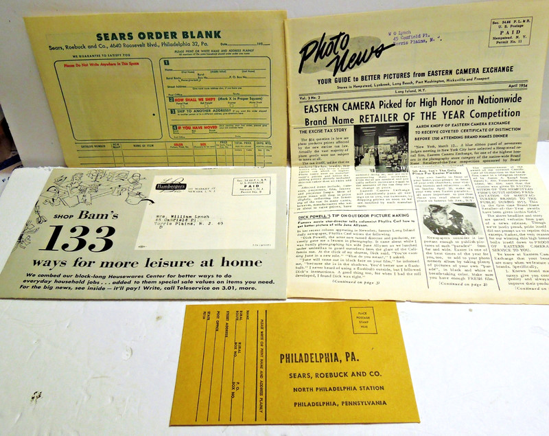 Vintage Bambergers Bam’s “133 Ways to Live Better” Advertising Mailer & Extras