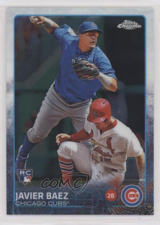 2015 Topps Chrome Javier Baez #89 0ls