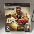 UFC Undisputed 2010 (Sony PlayStation 3, 2010) TESTED AND WORKING