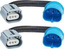 2pcs 9007 HB5 to H13 9008 Conversion Cable Wire Connector Adapter Converter Plug