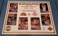 1993 Denver Nuggets Upper Deck NBA Limited draft picks Shaquille O'Neal rookie