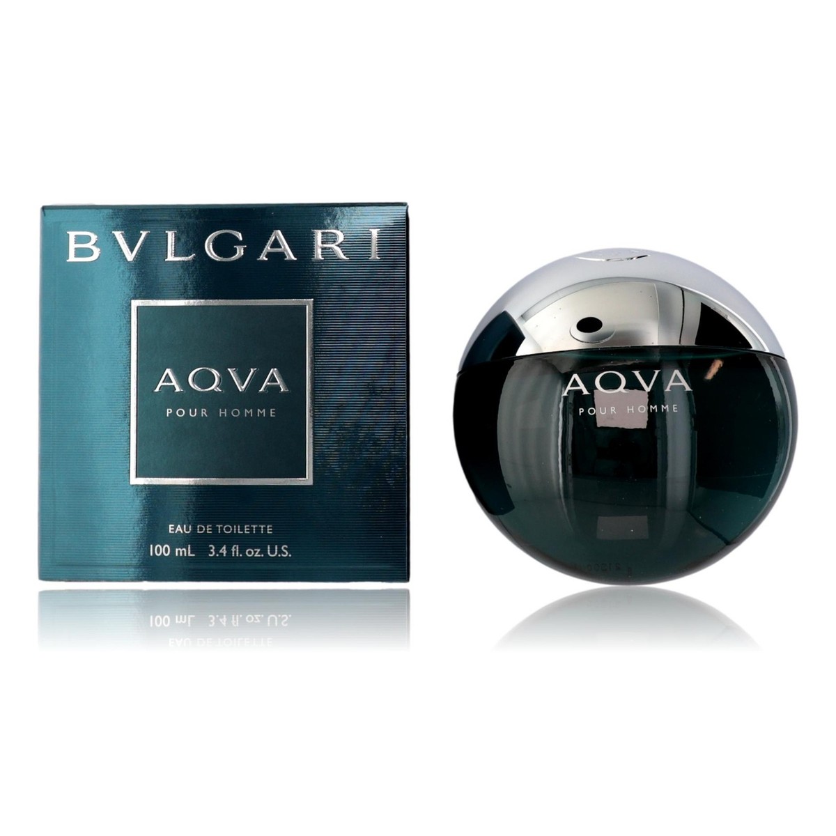 Aqva Pour Homme By Bvlgari, 3.4 Oz Edt Spray For Men (Aqua