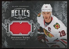 2017-18 UD Black Diamond Mine Relics Jersey Jonathan Toews /299 #DM-JT