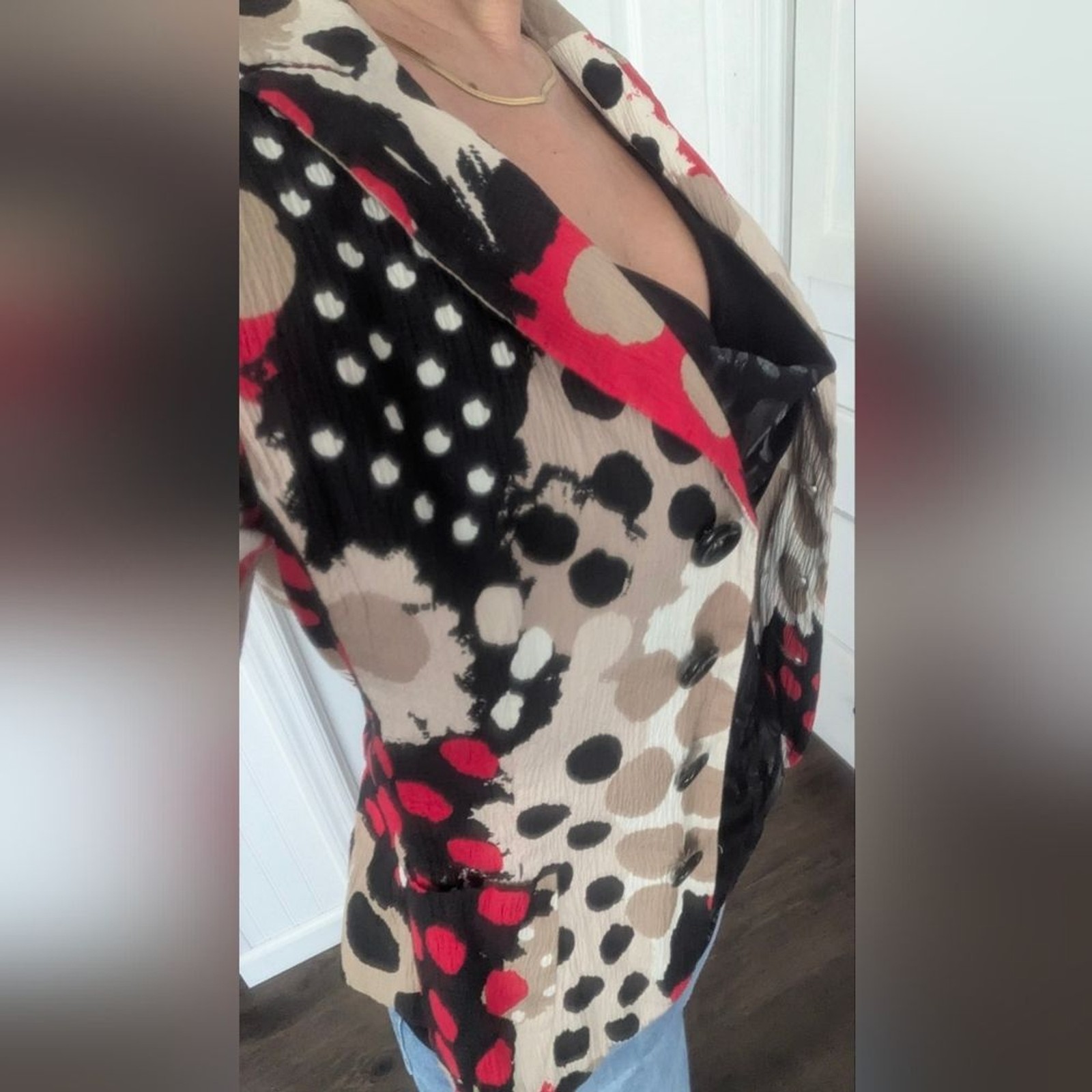 Moschino Jacket Top-Statement Blazer Jacket - - image 7