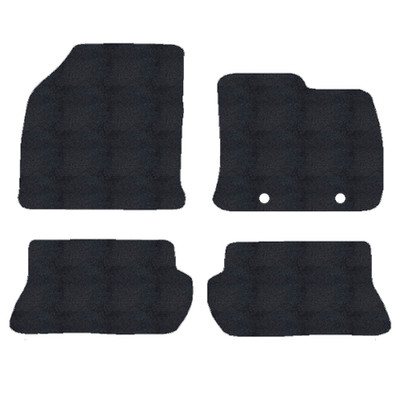 Tailored Ford Fiesta 2002-2008 Mk6 With Oem Hole Locations Car Mats Classic A...