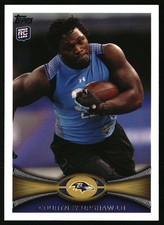 2012 Topps #212 Courtney Upshaw RC Baltimore Ravens