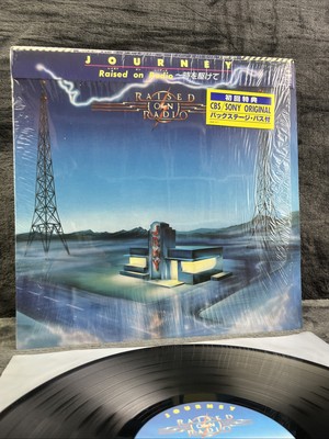 Journey   Raised On Radio | Japan Pressung LP Vinyl Record Schallplatte OBI Rock