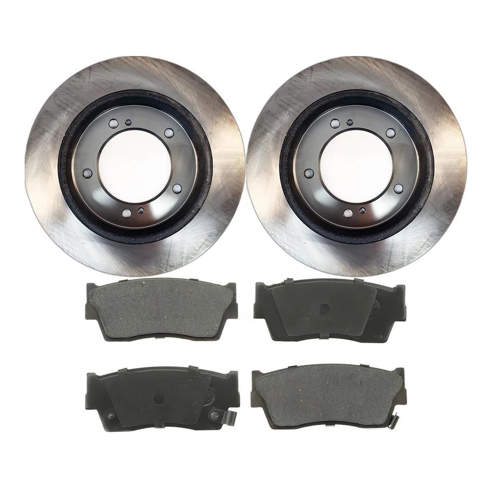 Pastilla de freno de disco delantera y rotores para Geo Tracker 1997 - 1995 1994 1993 1992 1991 Foto 2 de 4