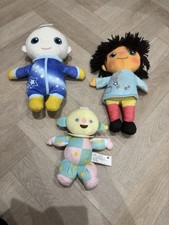 Moon And Me Plush Toys Pepi Nana Moon Baby And Colly Wobble mr onion CBeebies