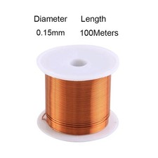 Enameled Copper Magnet Wire 0.04-1.3mm Cable Coil Winding Wire 1-3pcs