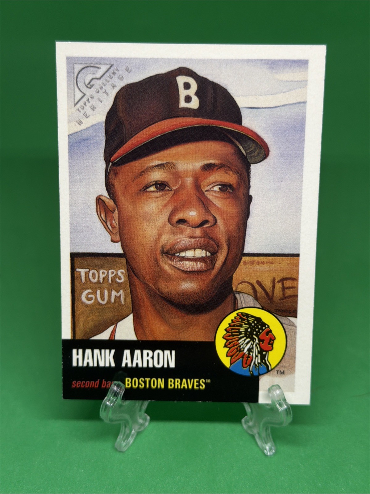 1999 Topps Gallery - Heritage Hank Aaron #TH1