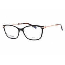 Missoni Women's Eyeglasses Blue Metal Rectangular Shape Frame MIS 0058 0PJP 00