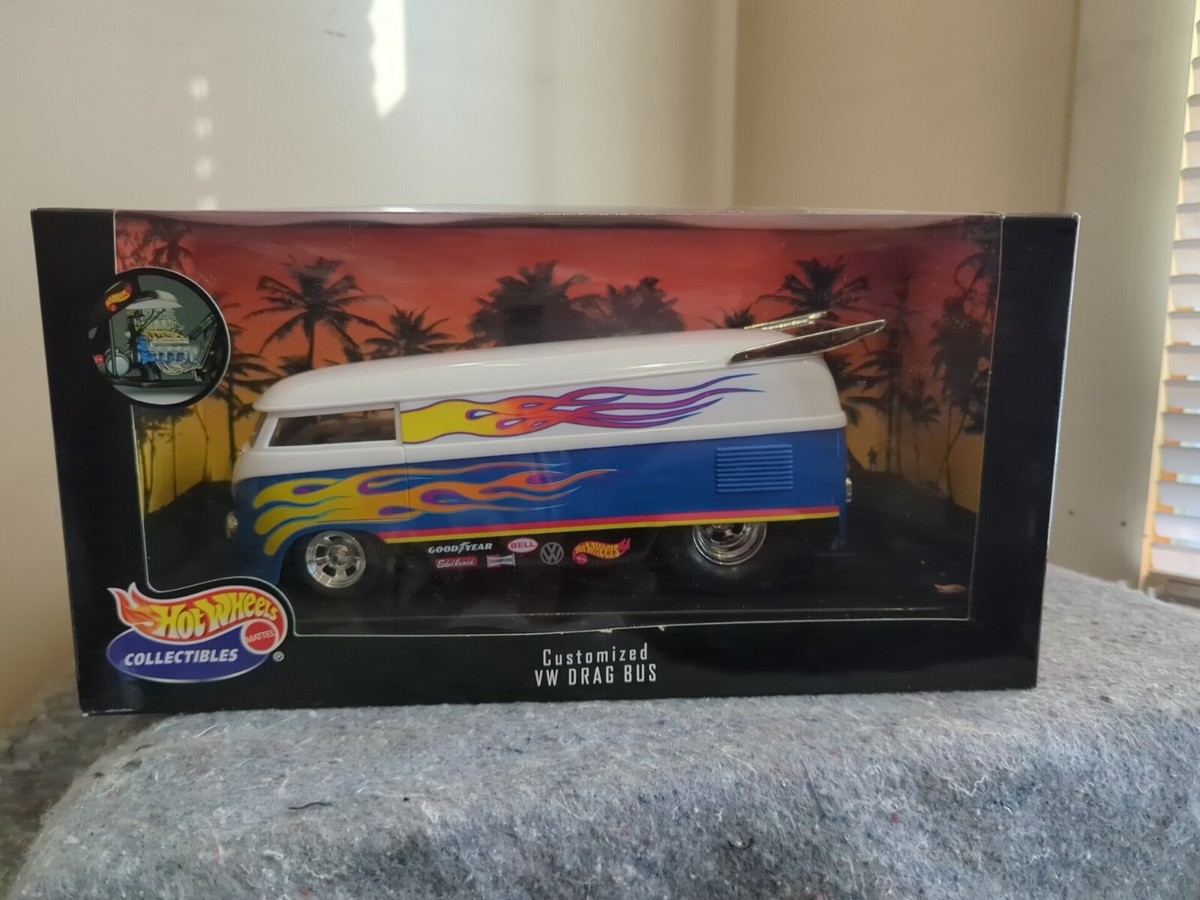 Hot Wheels Collectibles - Customized VW Drag Bus - Large 1