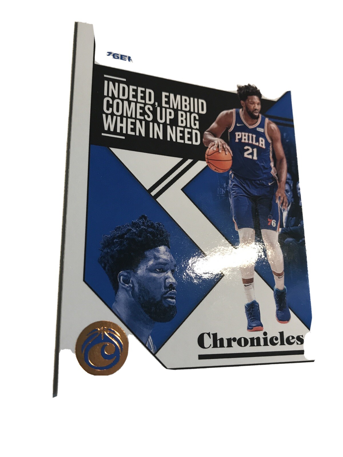 2019-20 Panini Chronicles BRONZE #9 JOEL EMBIID 76ers - SP