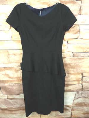 tahari peplum dress T Tahari Women's Mock-Neck Peplum-Hem Long-Sleeve Dress