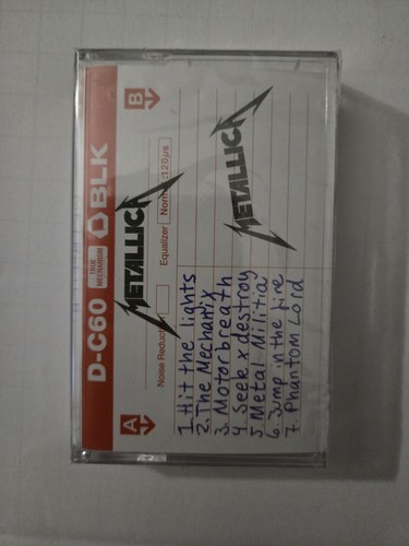 Metallica No Life Till Leather Cassette Tape RSD 2015 Reissue Sealed