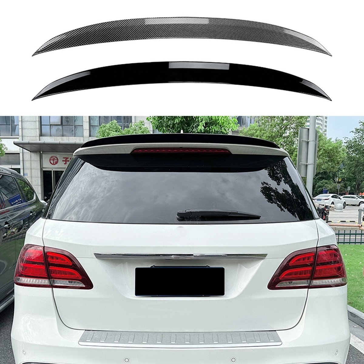 Rear Spoiler Wing For Benz W166 ML63 ML250 ML350 GLE63 GLE400 12