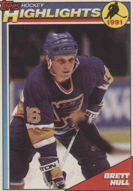 1991-92 Topps - Brett Hull #403 - 1 of 1