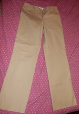 ANN TAYLOR LOFT PANTS SUIT JACKET KHAKI BEIGE 4 0 FOUR ZERO VGUC