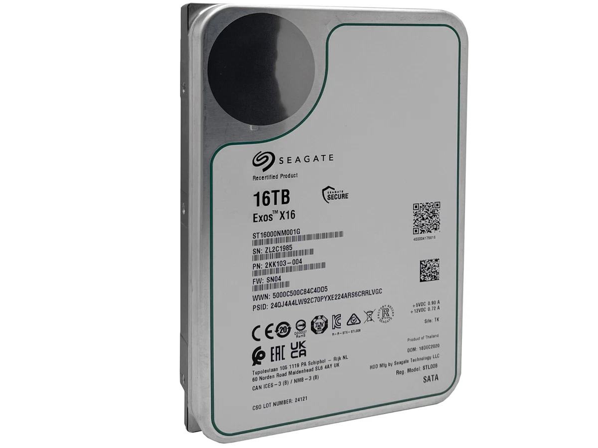 Seagate 16 TB Internal Hard Disk Drives for sale - eBay