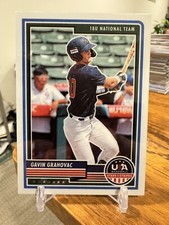 2023 Stars & Stripes Baseball Gavin Grahovac #50 USA Texas A&M Prospect RC🔥📈