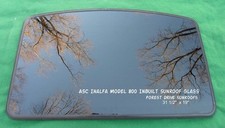 Aftermarket Asc Inalfa Model 800 Inbuilt Sunroof Glass Panel With Brackets