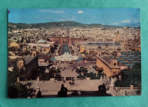 CPSM ESPAGNE BARCELONA - Parque de Montjuich - Palacio Nacional del Arte