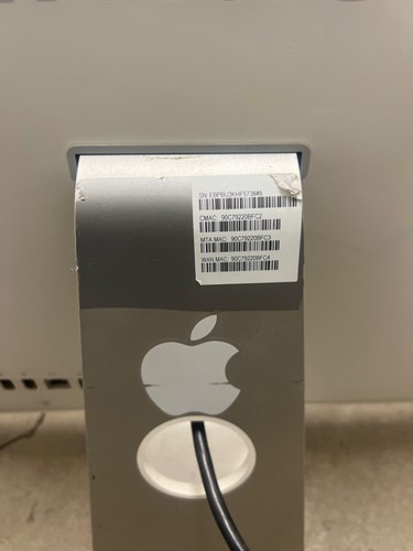 Apple iMac 17-inch May 2007 2GHz Intel Core 2 Duo (MA590LL) not working - Picture 2 of 6