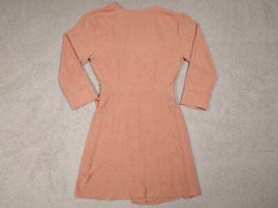 topshop pink wrap dress Topshop Blush Wrap Dress