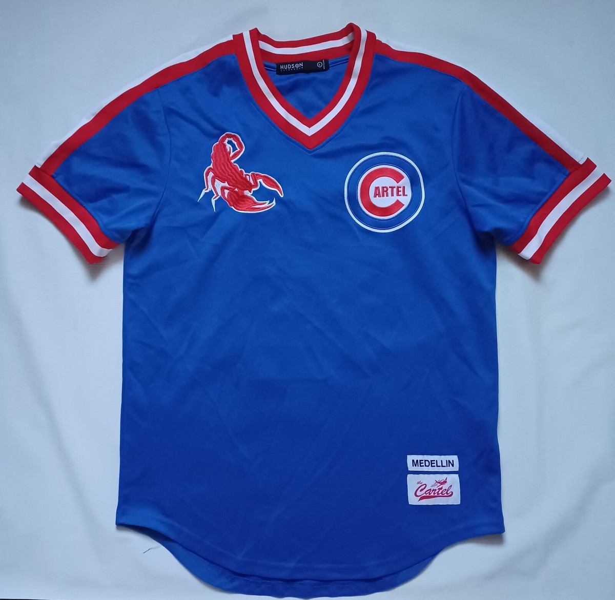 Pablo Escobar Medellin Cartel Baseball Style Jersey By Hudson Size