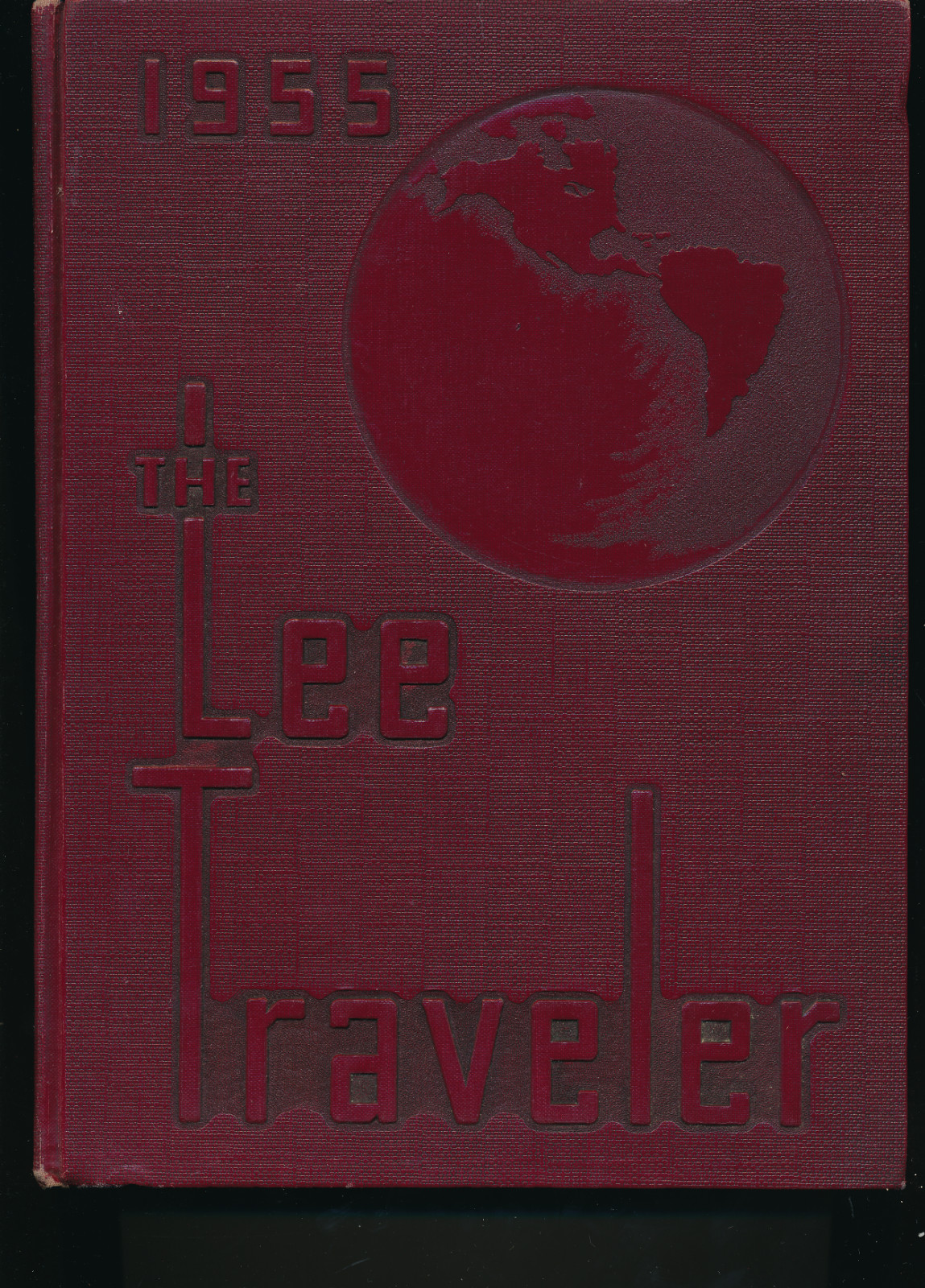 Baytown Tx Robert E Lee High School yearbook 1955 Texas